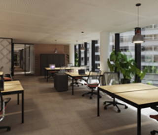 Espace indépendant 500 m² 100 postes Coworking Rue des Cuirassiers Lyon 69003 - photo 5